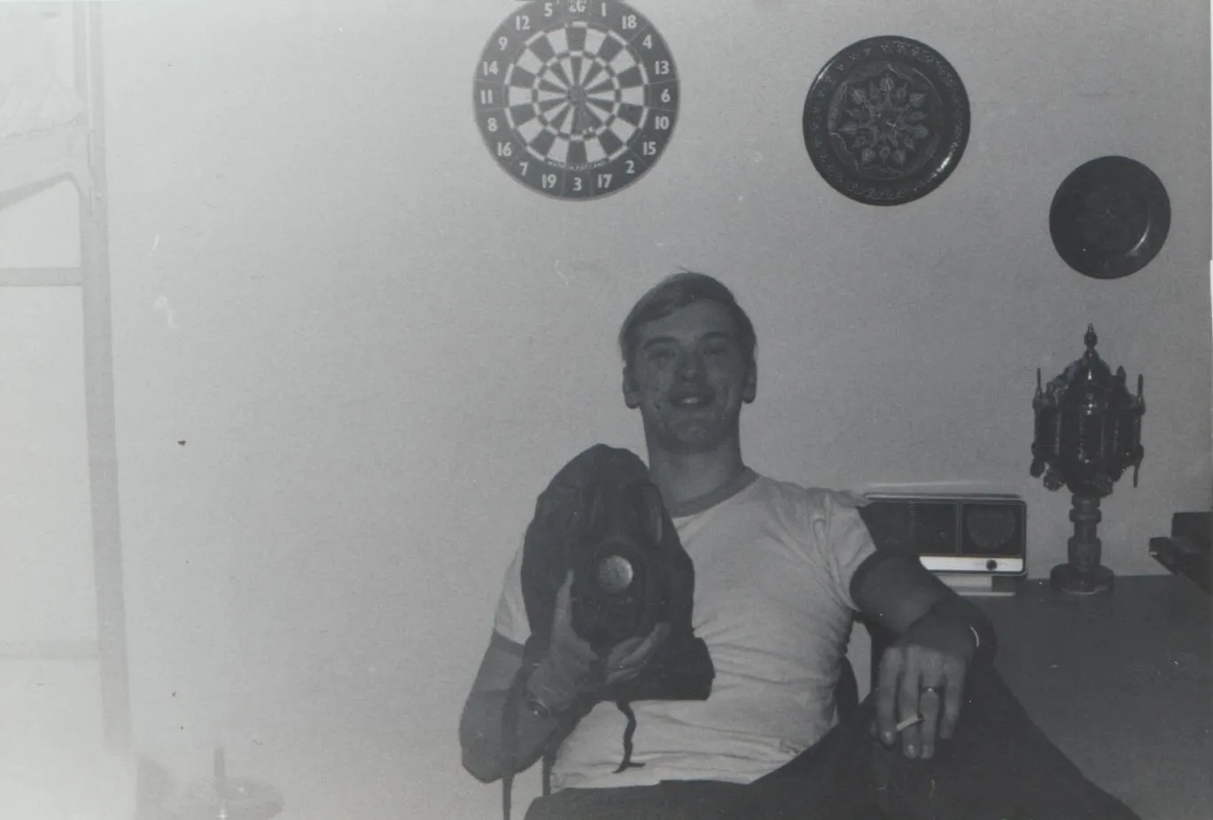 Dave Gabbard prepping for a training day in Cakmakli, Turkey — Rank Specialist E-4, Teletype/Telegraph/Radio Operator, 1977-1978