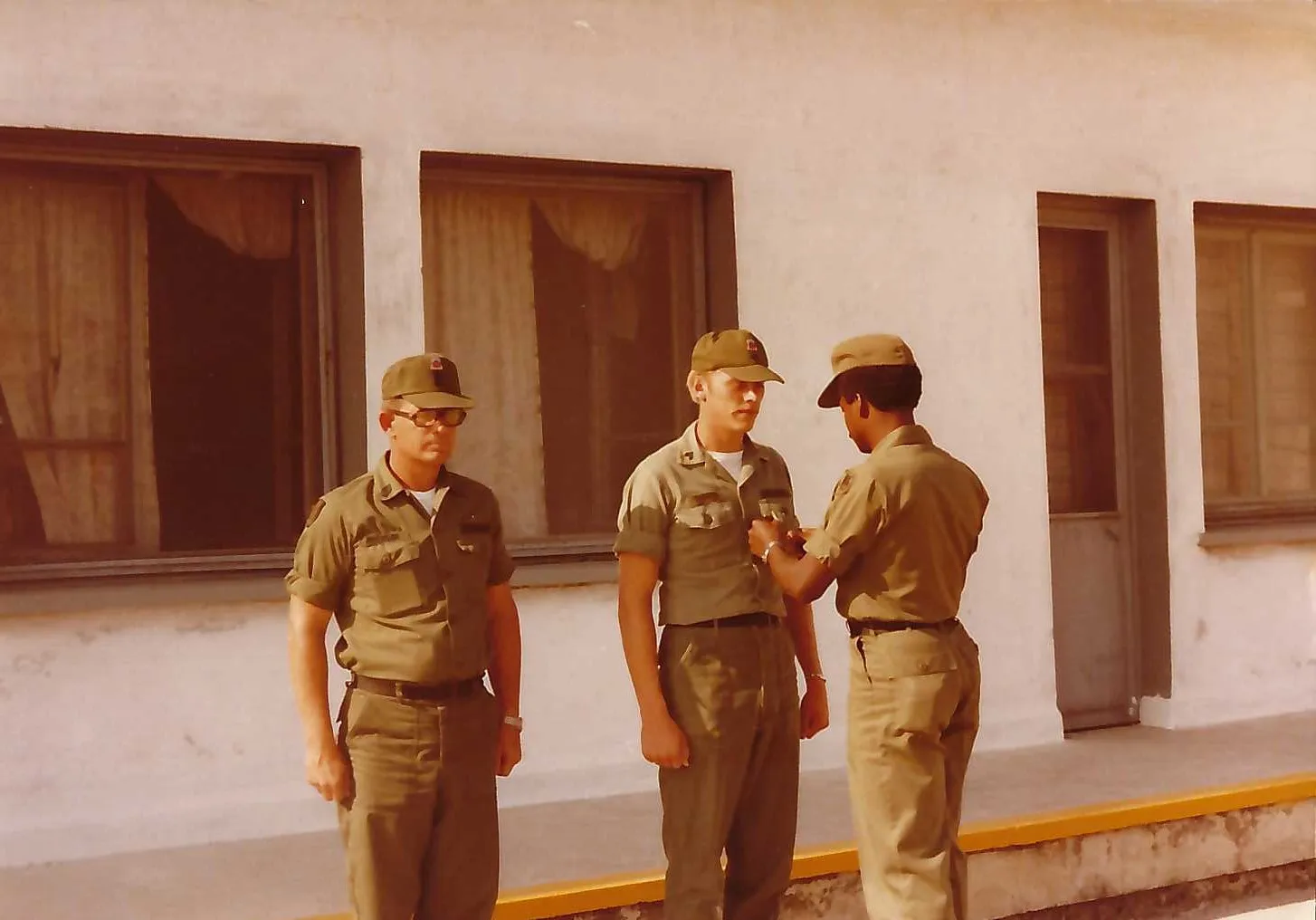 Dave Gabbard promoted to Sergeant E-5 and presented the ARCOM Army Commendation Medal for his meritorious service in a NATO unit
